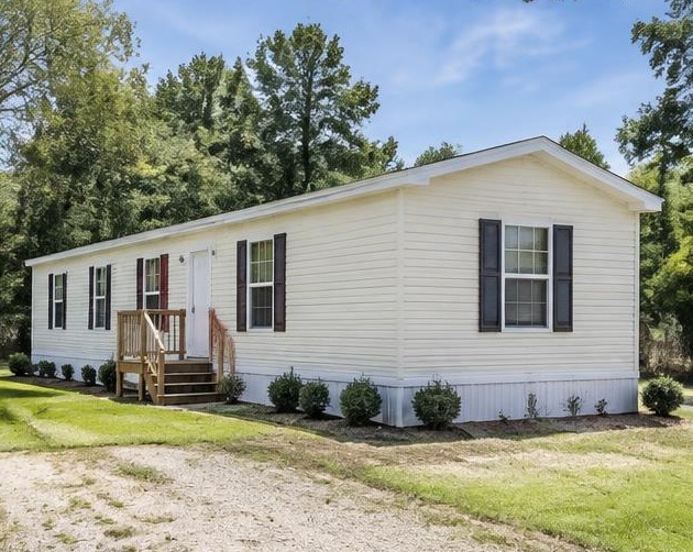 The Oakridge — illustrative mobile home exterior