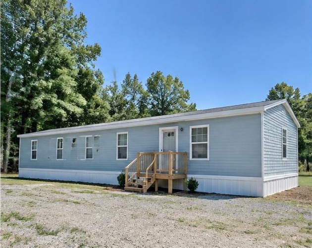 The Pinecrest — illustrative mobile home exterior