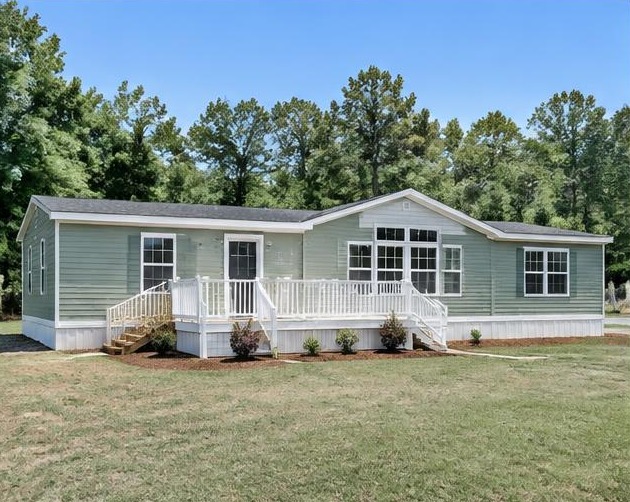 The Bayside — illustrative mobile home exterior