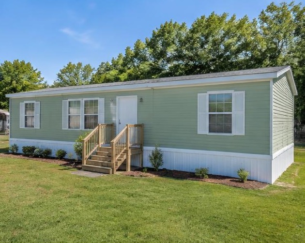 The Rosewood — illustrative mobile home exterior