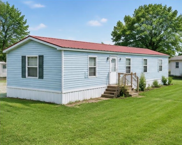 The Skyline — illustrative mobile home exterior