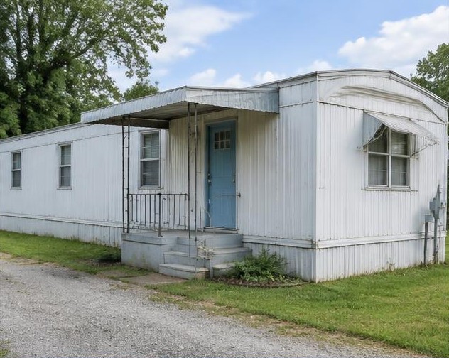 The Cottonwood — illustrative mobile home exterior